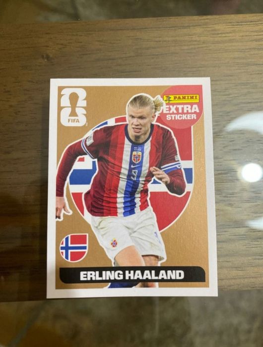 Extra sticker Haaland bronze