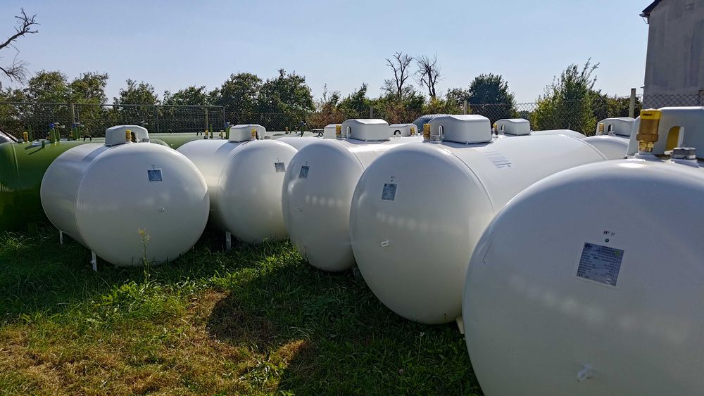 Zbiornik gazu propan, propan butan, 2700L 4850L 6400L