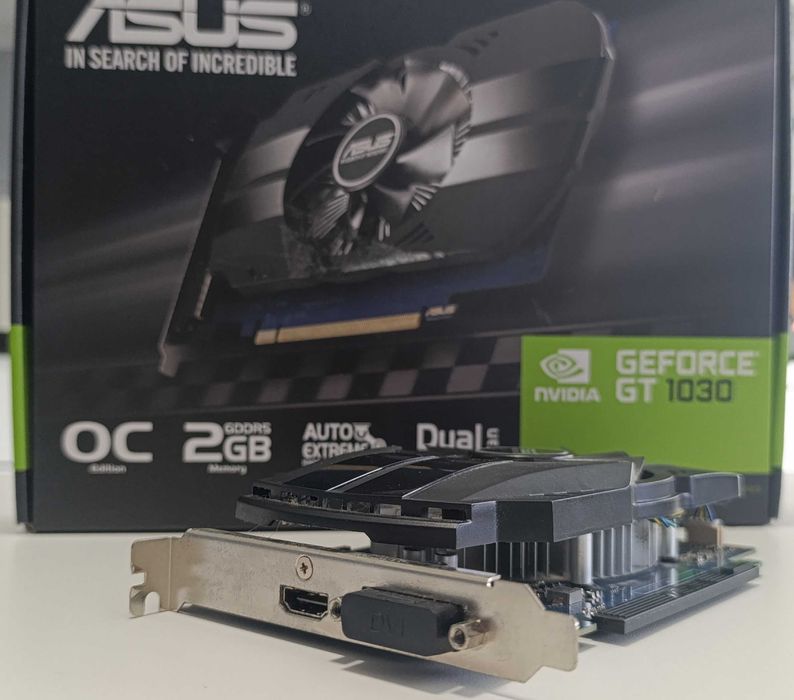Placa gráfica ASUS Phoenix GeForce® GT 1030 OC edition 2GB GDDR5