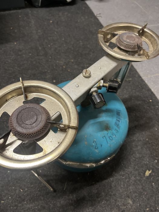 Butla gazowa z kuchenka