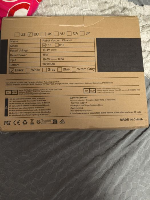 Aspirador robô lubluelu L15 Ultra