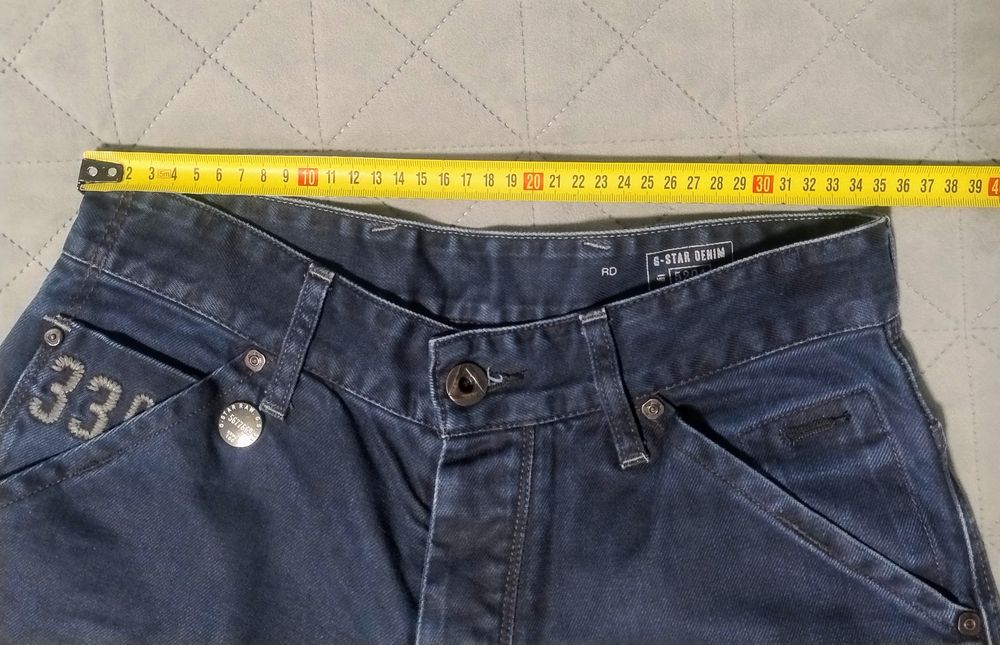 Джинси G-Star Raw 3301 чоловічі 30/30 стан ідеал