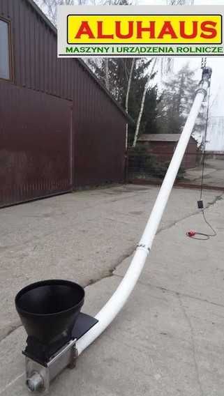 Przenośnik spiralny INOX podajnik do cukru, mąki itp.