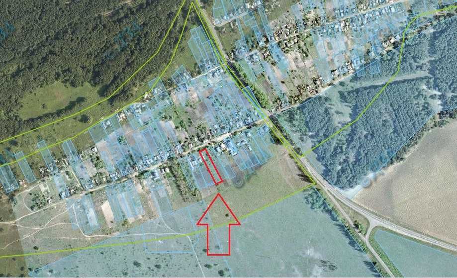 Земельна ділянка 0,25 га біля с. Білецківка, ліс, озера, чисте повітря