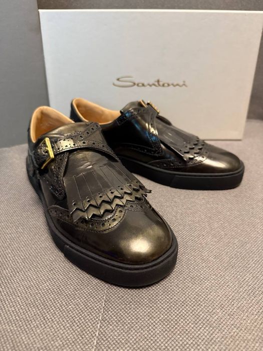 Туфлі - монки Santoni
