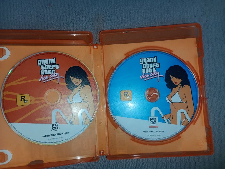 GTA voice city orginalne plyty dvd z premiery