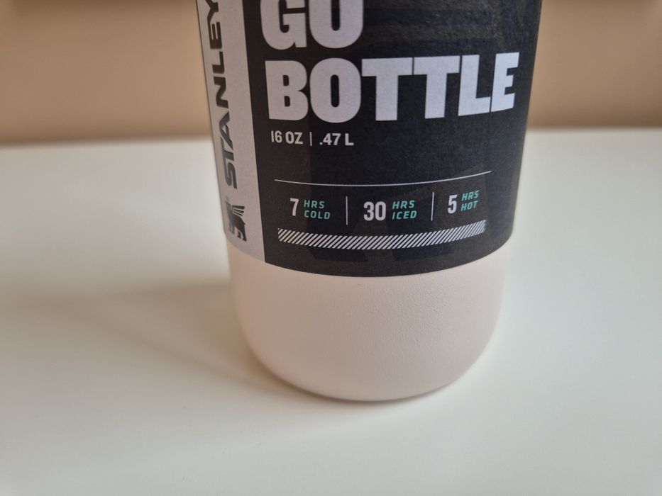 Термокружка Stanley GO Bottle The Quick Flip 0.47 л Rose Quartz термос