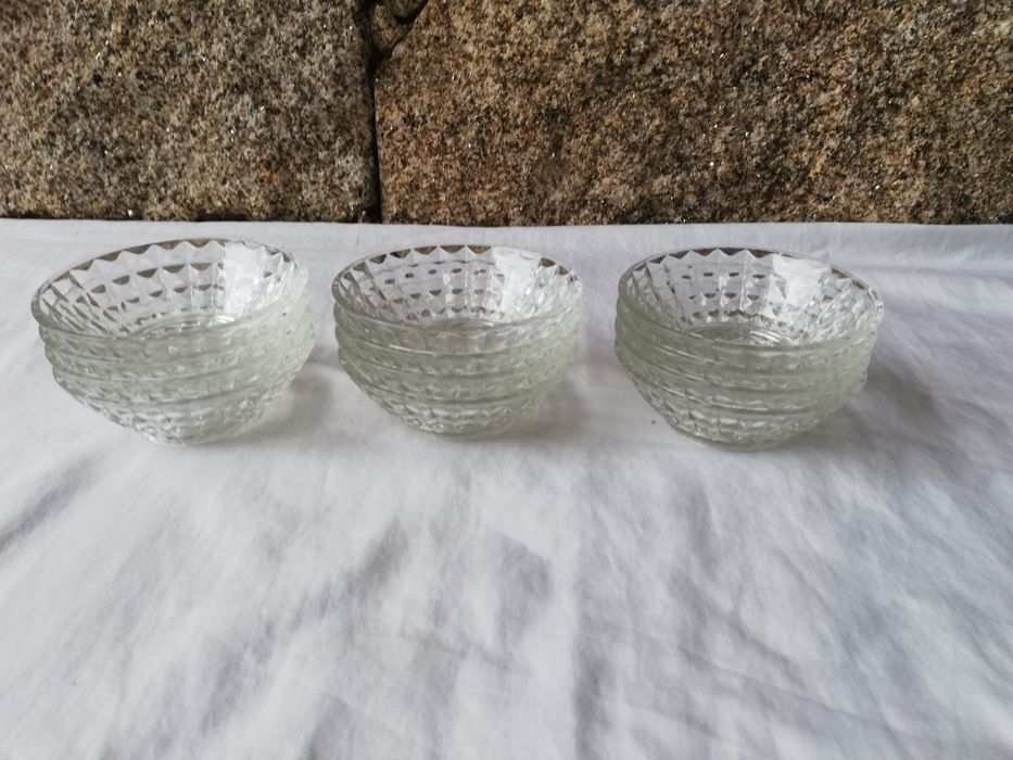 Taças de vidro de aperitivos