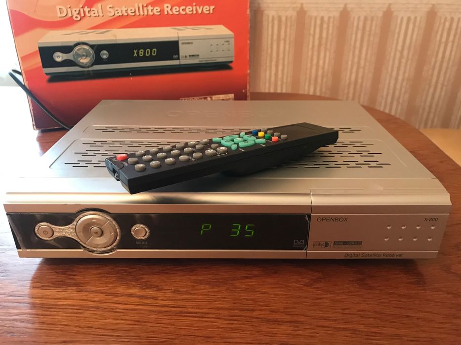 Супутниковий ресивер тюнер Openbox X-800 робочий в повному комплекті