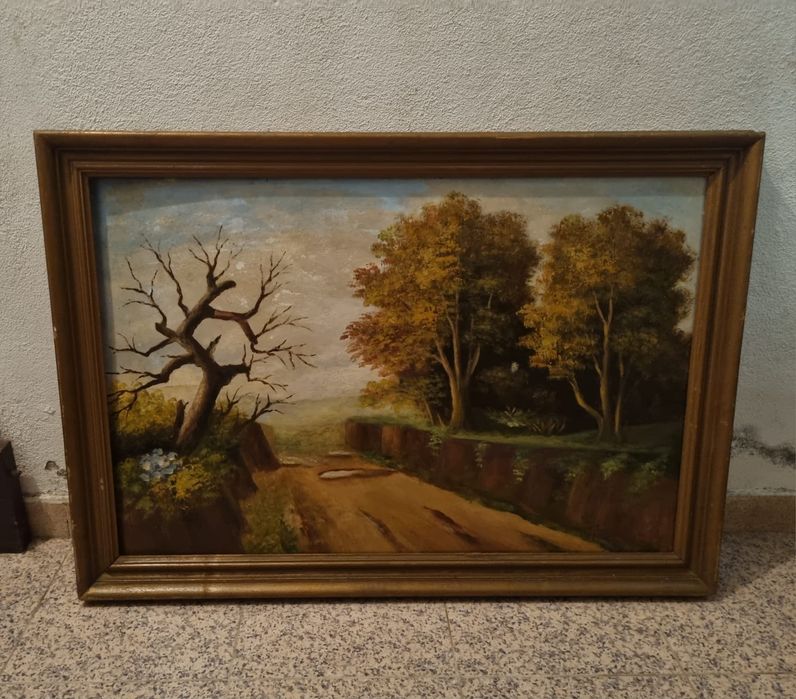 Quadro Antigo bom estao