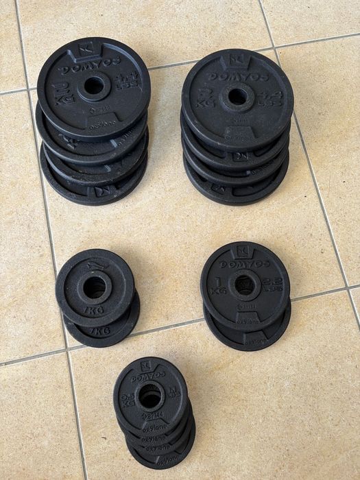 Discos de musculacão