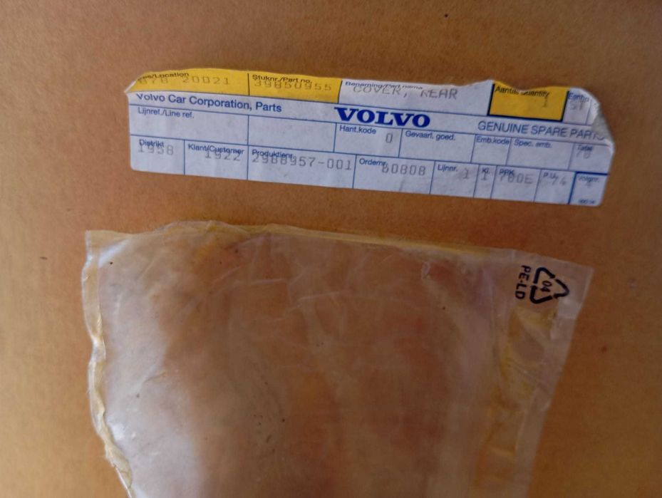 Pára-choques traseiro Volvo S60 novo