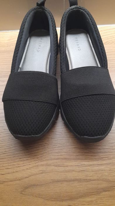 Buty czarne espadryle rozmiar 37