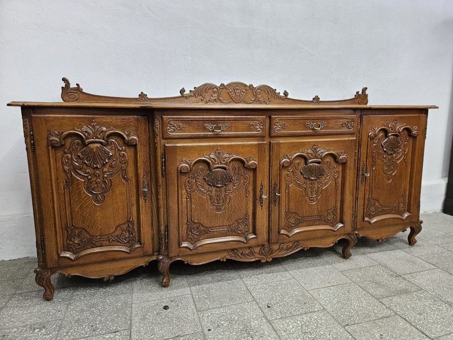 Ładna duża komoda Ludwikowska Francja 250 cm /