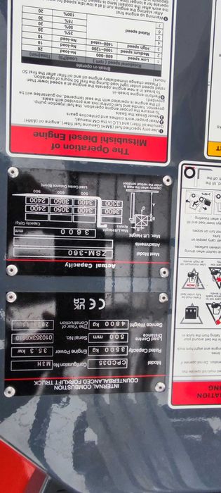 Навантажувач вилковий погрузчик