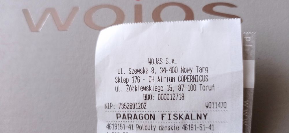 Półbuty damskie Wojas nowe