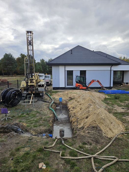 Studnie głębinowe odwierty pod pompy ciepła