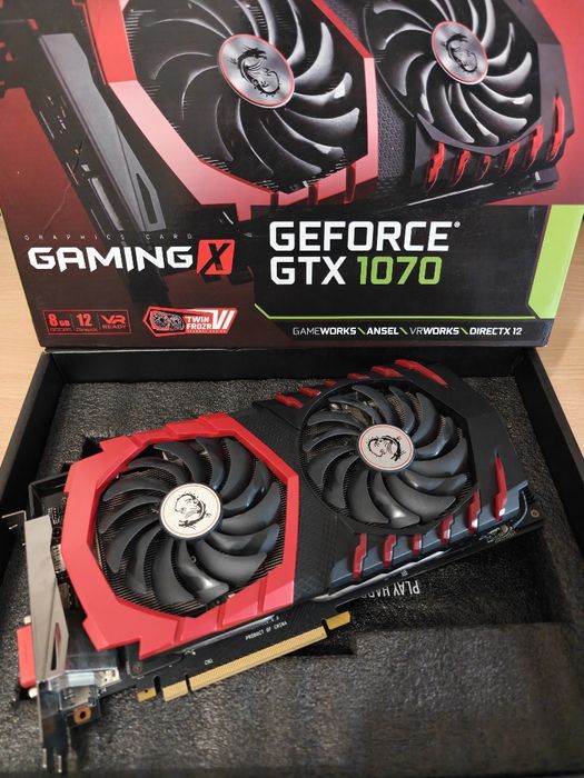 msi gtx 1070 gaming x - купить компьютеры и комплектующие - Цена