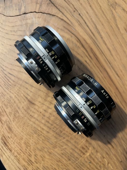 Nikon - 2 objectivas, 50 f2.0 e 28 f3.5