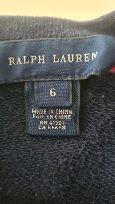 Camisola Ralph Lauren , tam. 6Anos