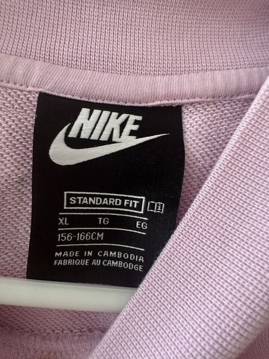 Bluza Nike damska różowo-fioletowa