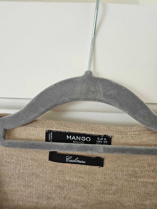Camisola de Malha Bege Mango – Tamanho S