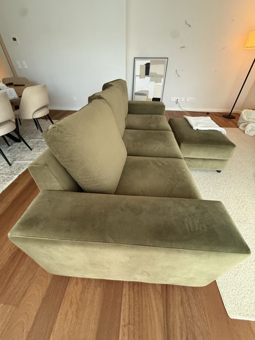 Sofa 3 lugares em veludo