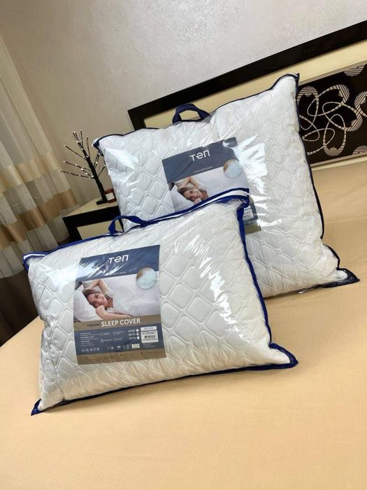Фабричні подушки холофайбер теп Sleep Cover съемный чехол 50*70 70*70