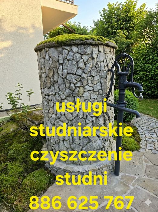 Czyszczenie studni odmulanie pogłębianie przyłącza wodno kanalizacyjne