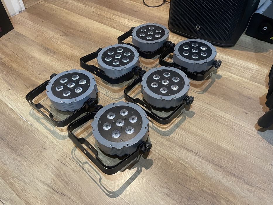 Showtec Compact PAR 7-3 LED PAR 6szt!