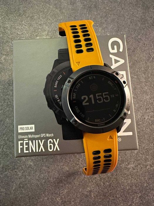 FENIX 6X PRO solar titanium