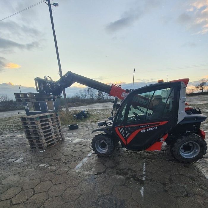 Manitou ULM 412H  Ładowarka teleskopowa, wózek widłowy Manitou ULM 412H