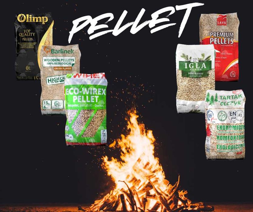 Pellet drzewny Olczyk Feniks Lava Olimp Beskidy Igła A1 A2