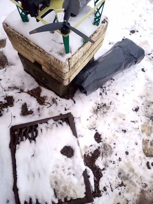 Дрон ждун, FPV оптоволокно