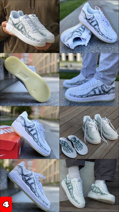 БЕЗ ПЕРЕДПЛАТИ‼️Кросівки Nike Air Force 1 Skeleton / 36-46, ПРЕМІУМ