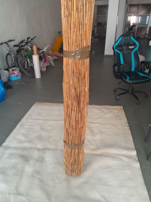 Caniço de bambu fino 5 mtr x 1,50mtr
