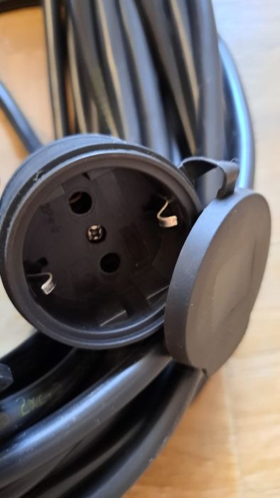 Удлинитель силовой, переноска, подовжувач, ПСВ 2×2.5 кв.