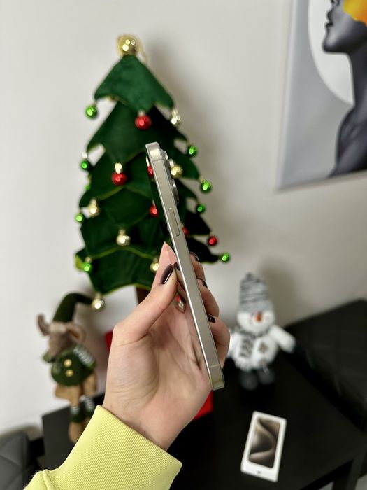 Iphone 15 Pro Max 1 Tb 1000Gb Фіз Сім 100% Акб Natural Розстрочка Обмн