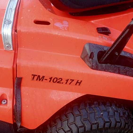 Traktorek kosiarka Dolmar TM-102.17 H – hydrostat, 17 KM, kosz