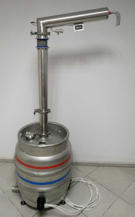 Destylator Aabratek 76.1 Wziernik Bimber KEG 100L 96.6% Łomża
