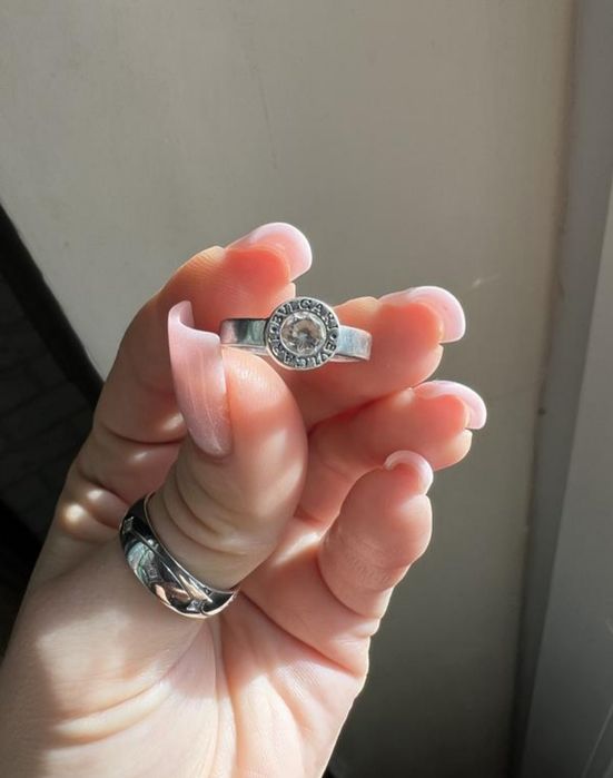 Срібний комплект в стилі Bvlgari