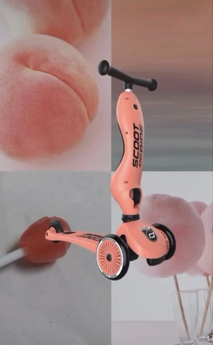 Самокат-велобіг Scoot and ride