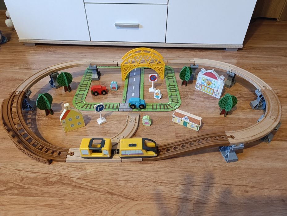 Tor drewniany Świnka Peppa