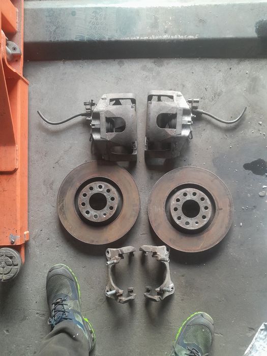 Kompletny swap hamulcy na tarcze 320 mm Audi a6 c5, a4 b6,b7