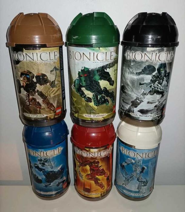 LEGO Bionicle Toa Metru Full Set of 6