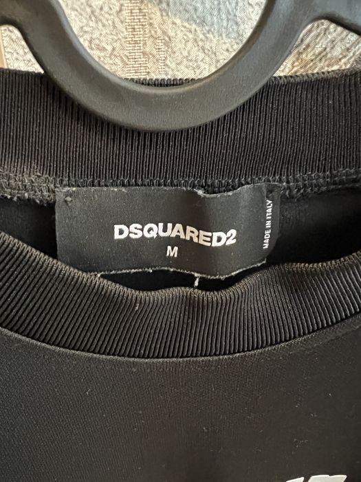 Czarna bluza dsquared2 rozm M dsq dsquared