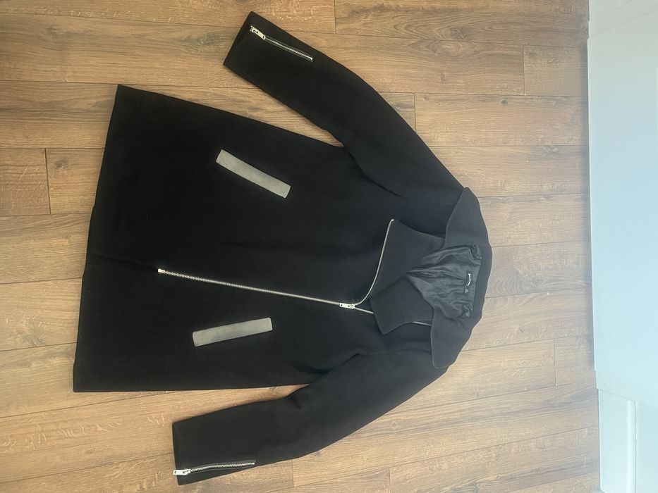 Stradivarius_oversize płaszcz damski_jesienno-zimowy_L