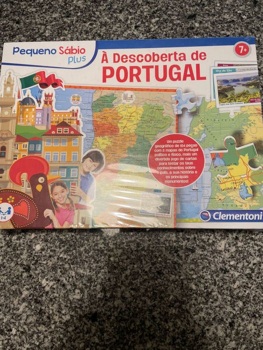 Jogo Clementoni Novo - À descoberta de Portugal