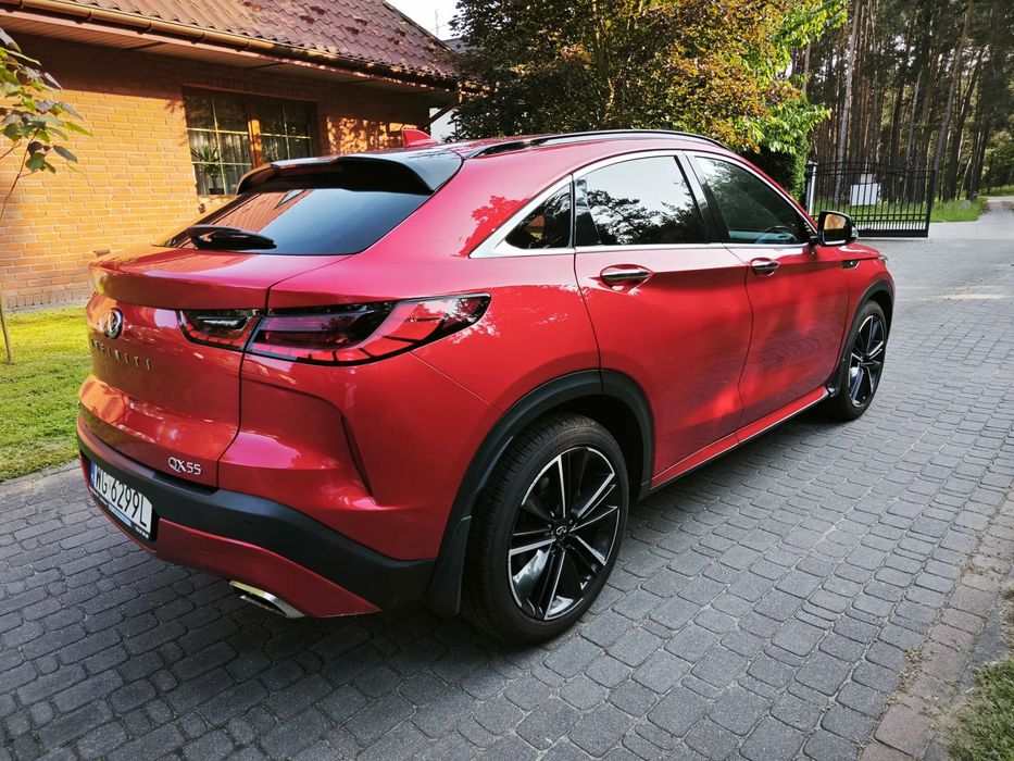 Infiniti QX55 Infiniti QX55 wersja indywidualna. Full opcja.