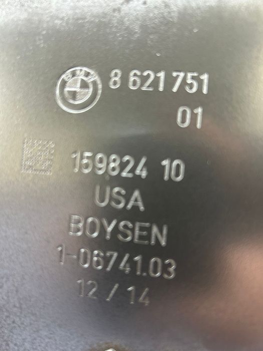 Panela de escape completa para bmw x5